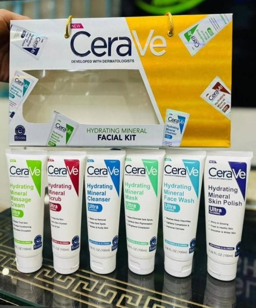 Cerave 6 in 1 Facial Kit