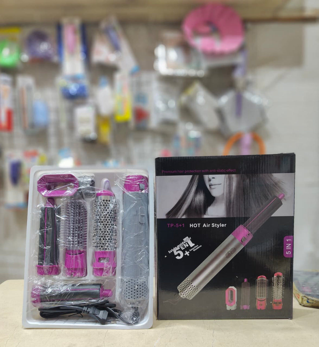5 IN 1 HAIR STYLER BRUSH SET